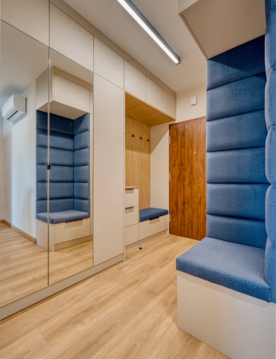 Finalne zdjęcie wykończonego wnętrza kuchni zrealizowanego przez Babka od wykończeń